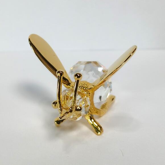 Swarovski 32% Full Lead Crystal Strass Collection Bumblebee Figurine w/Orig Box - Picture 5 of 9
